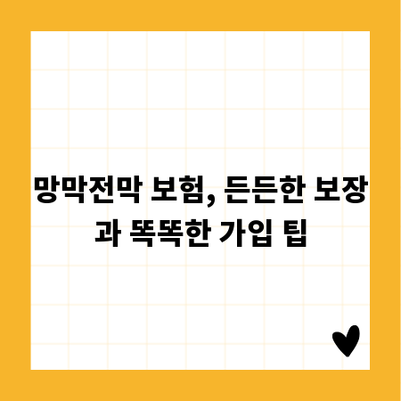 망막전막 보험, 든든한 보장과 똑똑한 가입 팁