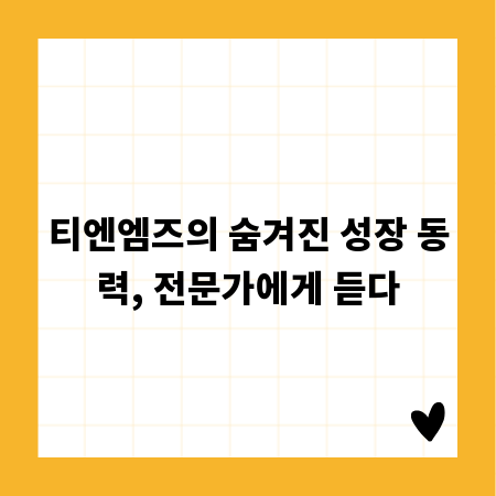 티엔엠즈의 숨겨진 성장 동력, 전문가에게 듣다